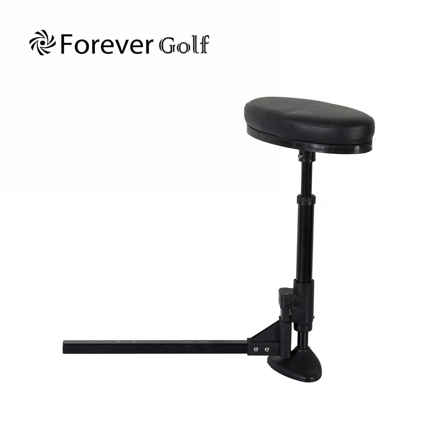 All in one Remote Control Dual Motors Electric Golf Trolley with a seat, Sand bucket holder, phone holder Golf Buggy-Silver Frame+Blue Wheels