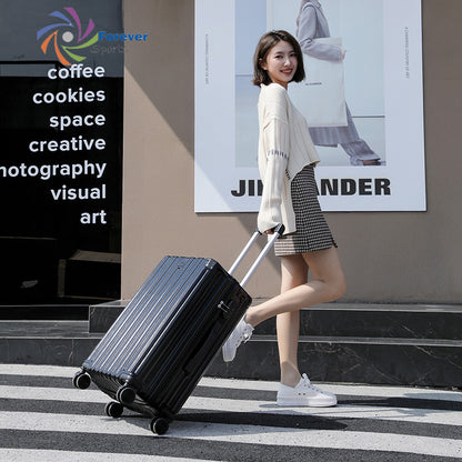 3pcs luggage Suitcase Trolley Set TSA Lock Travel Carry on Hard Cases-Black