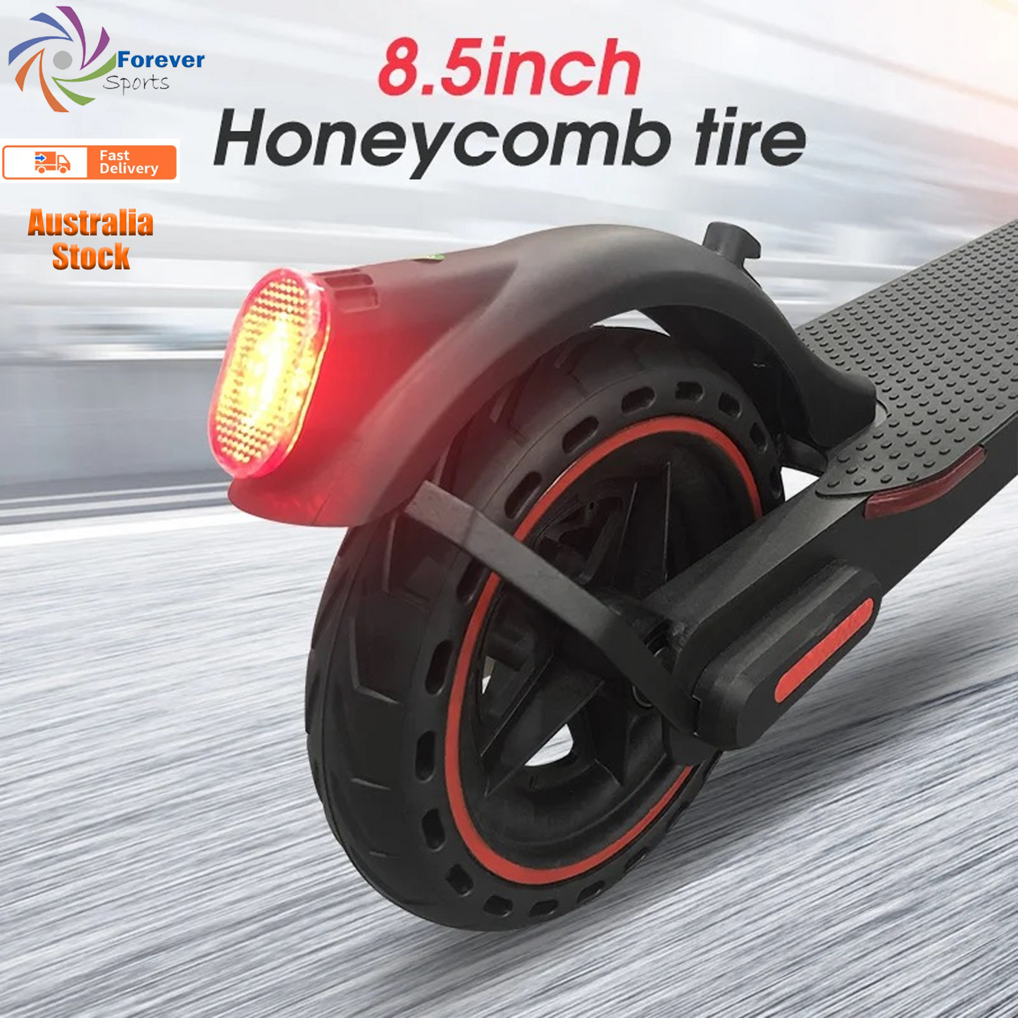 2025 model E9PRO electric scooter with 8.5” solid tyres 7.5ah lithium battery & 800w motor