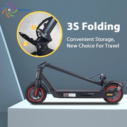 E9G Electric Scooter, 10'' wheels, 1000w max power motor, upto 35km range Rear wheel drive escooter