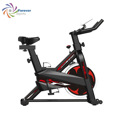🚴‍♂️ [SPBK06]Forever Sports Spin Bike – Heavy Flywheel, Adjustable Resistance & LCD Monitor