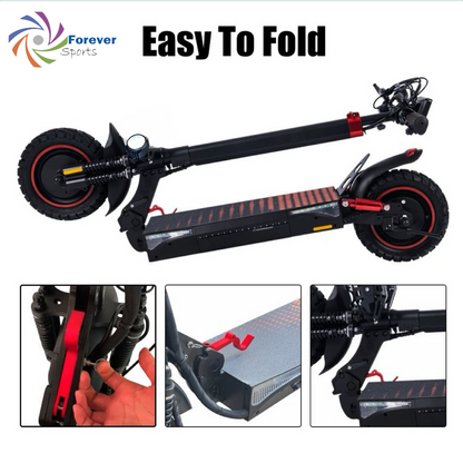 T4-Dual Motors electric scooter with 48v/15Ah Lithium 50km range 45km/h Max Speed App Control