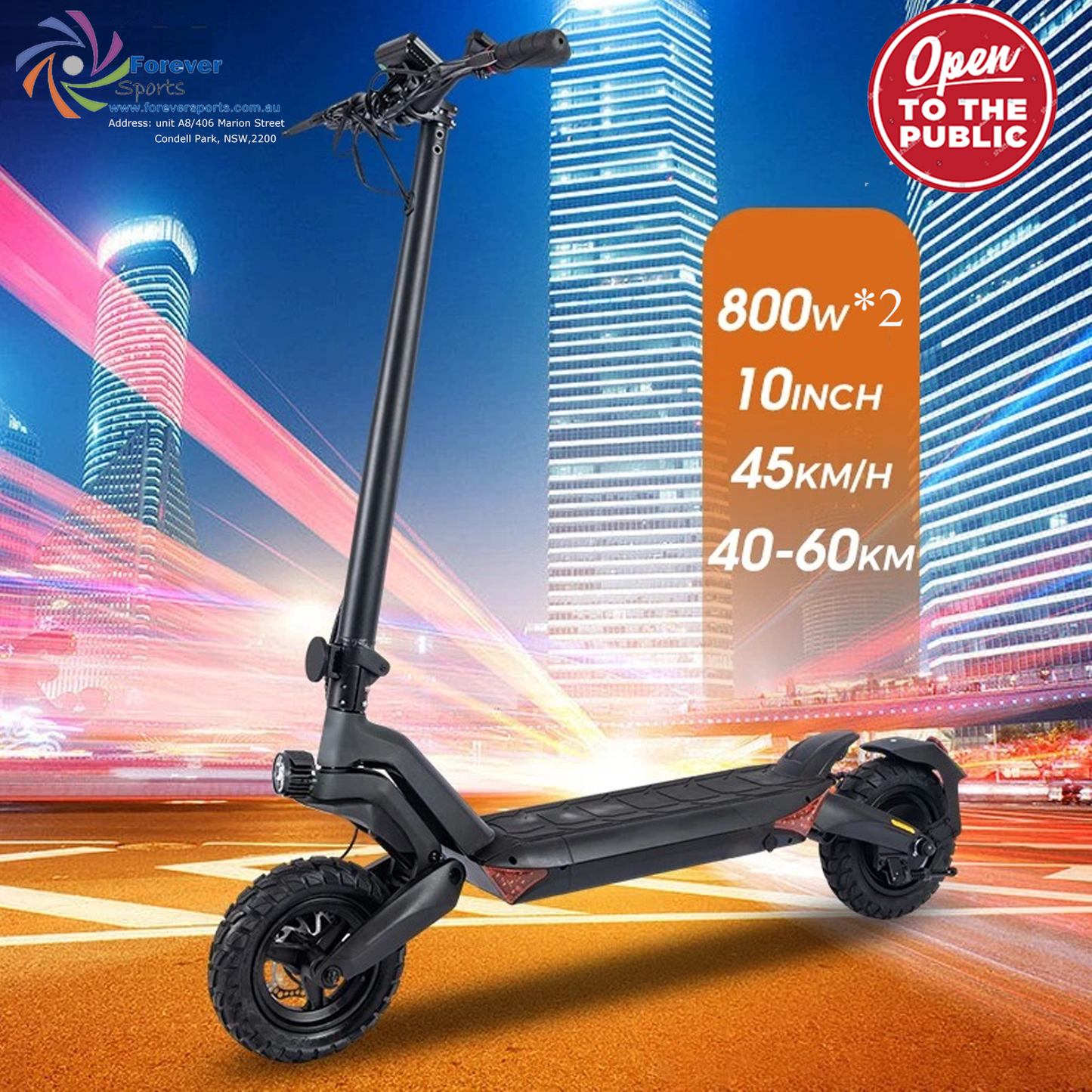 DT8-Dualtron Motors Electric Scooter, 1600W Extreme Hill Climbing e-Scooter Electric 20AH, 45km/h-Black