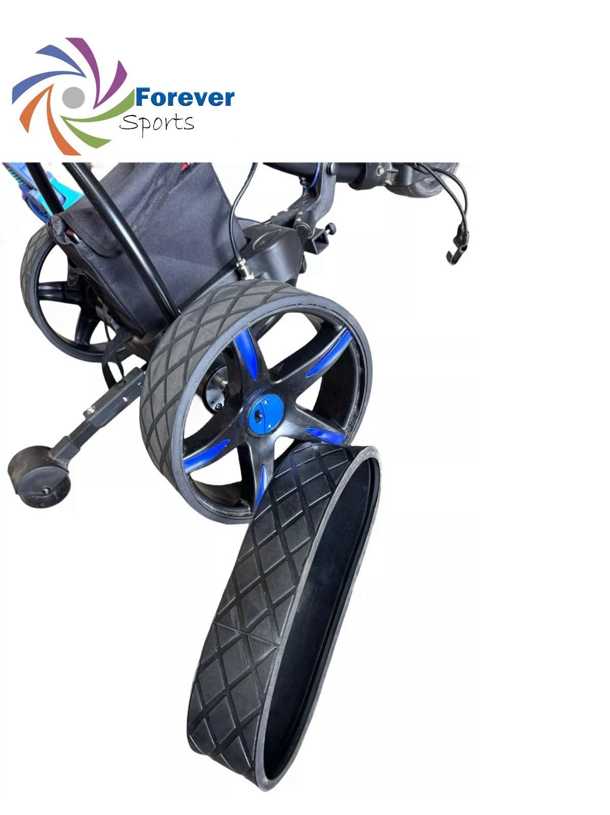 2pcs Replacement Rubber for Forever Golf Buggy 10" Wheels – Electric Golf Buggy Parts