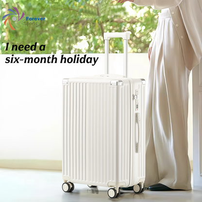 3pcs luggage Suitcase Trolley Set TSA Lock Travel Carry on Hard Cases-WHITE