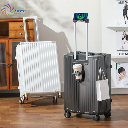 3pcs luggage Suitcase Trolley Set TSA Lock Travel Carry on Hard Cases-WHITE