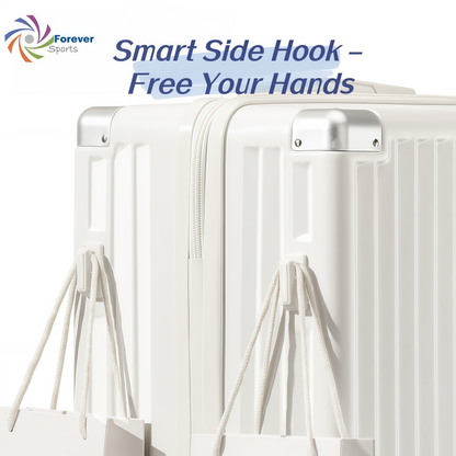 3pcs luggage Suitcase Trolley Set TSA Lock Travel Carry on Hard Cases-WHITE